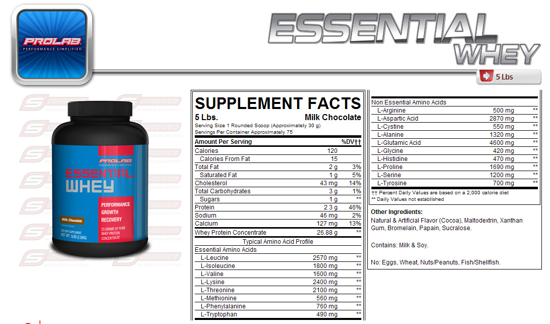 Supplement-Facts-prolab-essential-whey-5lbs-milk-chocolate